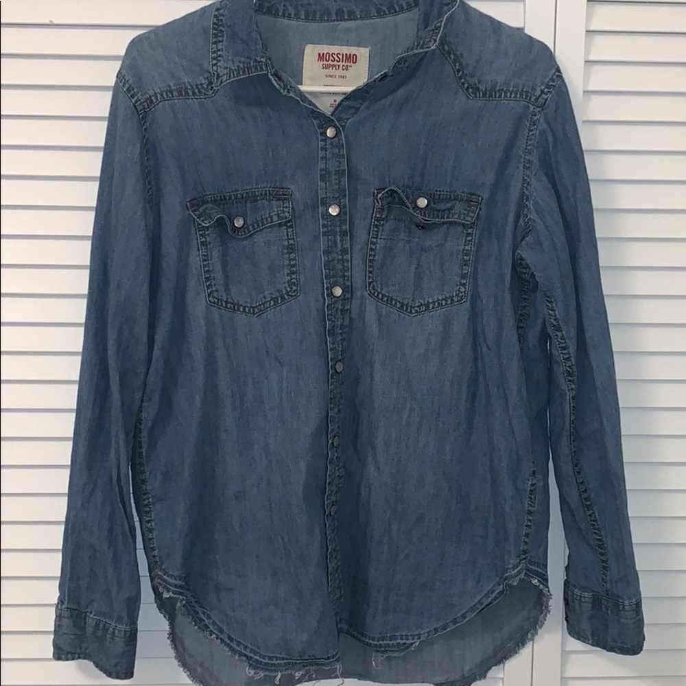 Denim top